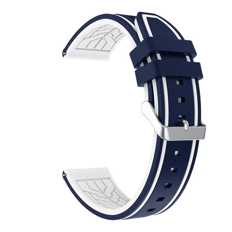 Bakeey 22mm Silicone Smart Watch Band Replacement Strap For Samsung Gear S3/Huawei Watch GT 2 46MM/Amazfit Stratos 2/2S