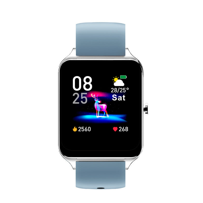 Bakeey B20 1.4 Inch Big Display Full Touch Wristband Metal Case Blood Pressure Monitor Weather Forecast Smart Watch