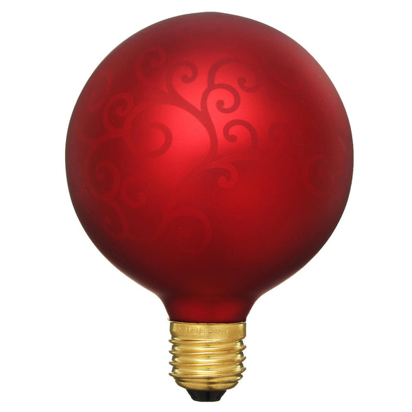 Kingso E27 G95 LED Light Bulb Christmas Edison Decorative Lamp for Holiday Home Indoor Use AC85-265V