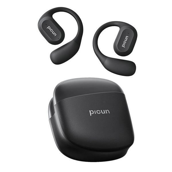 Picun H1 Open Ear Earphone bluetooth 5.3 14.2mm Composite Drive Unit Digital Display HD Calls Earhooks Sports Earphone