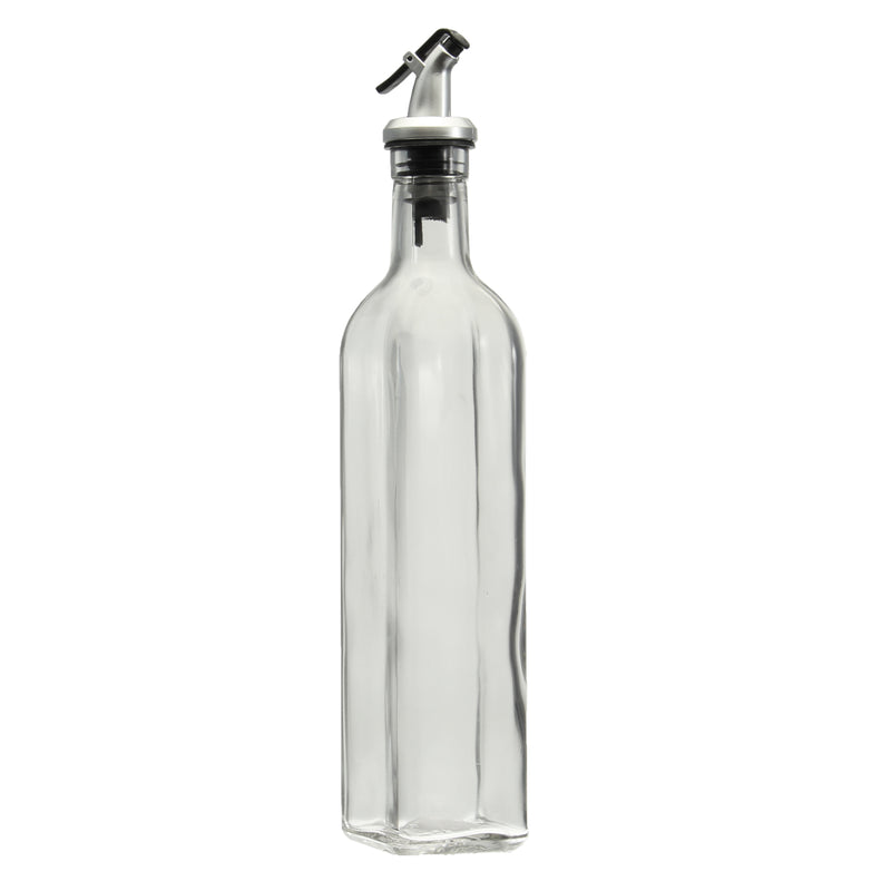 500ml 18oz Glass Olive Oil And Vinegar Dispenser Pourer Bottle Filler Kitchen Cooking Tools