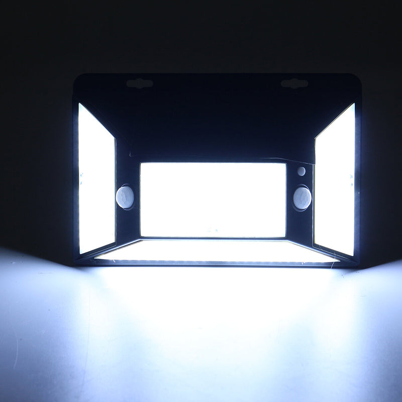 Solar Powered 316LED PIR Motion Sensor Wall Security Light Garden Outdoor Lamp