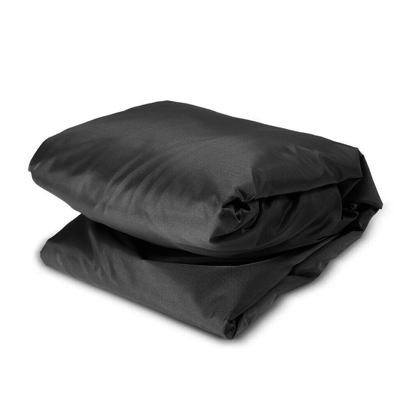 Kayak Cover with Adjustable Bottom Straps UV Resistant Dust Storage Shield Black For Hydra Creek