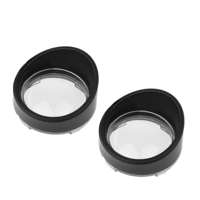 2Pcs Motorcycle Turn Signal Light Bezels Lens Cover Visor Trim Rings For X1883 1200 X48 Road Kings