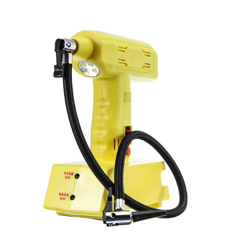 12V Air Compressor Portable Electric Rechargeable Pump Cordless Power Inflator with USB