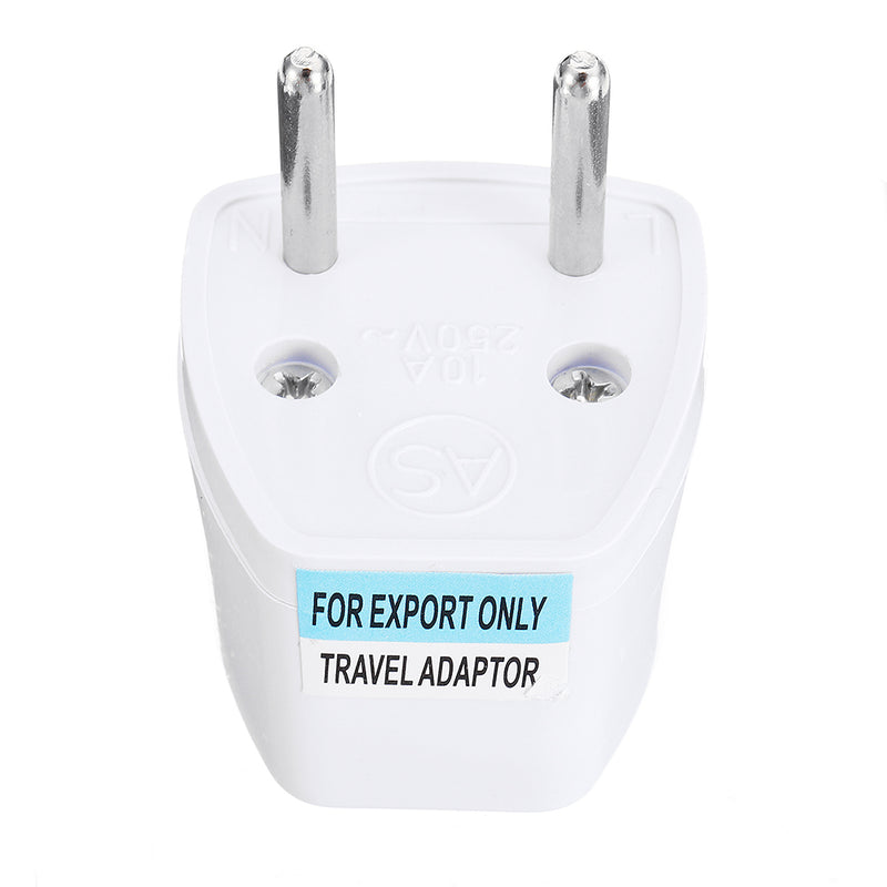 EU European Portable Power Adapter Plug Converter Socket Mini For Phone/Computer/Camera