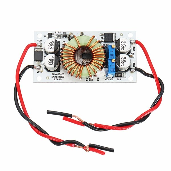 DC-DC 8.5-48V To 10-50V 10A 250W Continuous Adjustable High Power Boost Power Module Constant Voltage Constant Current Non-Isolation Step Up Board For Vehicle Laptop Power LED Driver