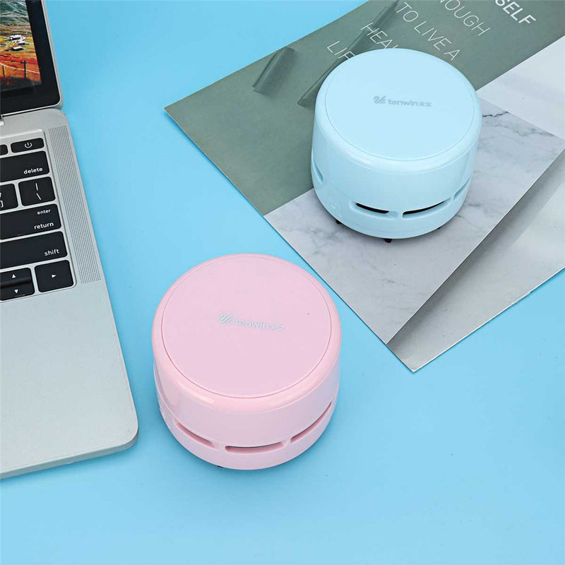Tenwin 8087 3pcs/set Electric Pencil Sharpener Stationery Set Mini Vacuum Cleaner Electric Eraser Cartoon Kids Learning Kit Box Boy Girls
