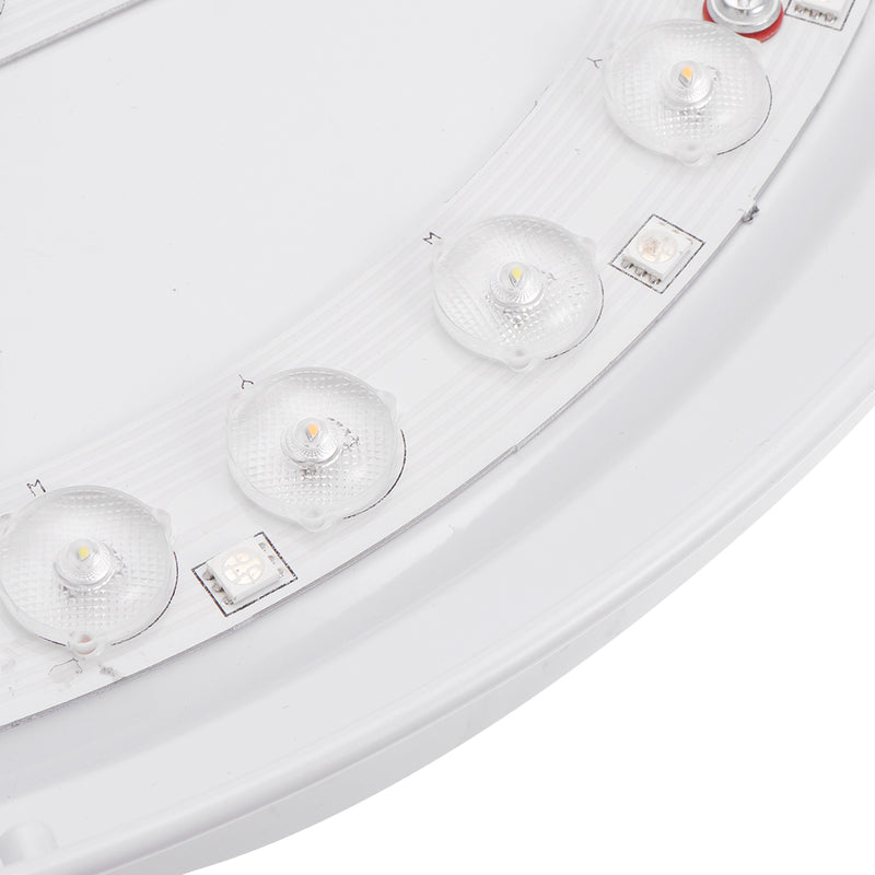 AC110V-220V Smart LED Ceiling Light With Remote 14.96in Lamp Adjustable APP/ bluetooth Home