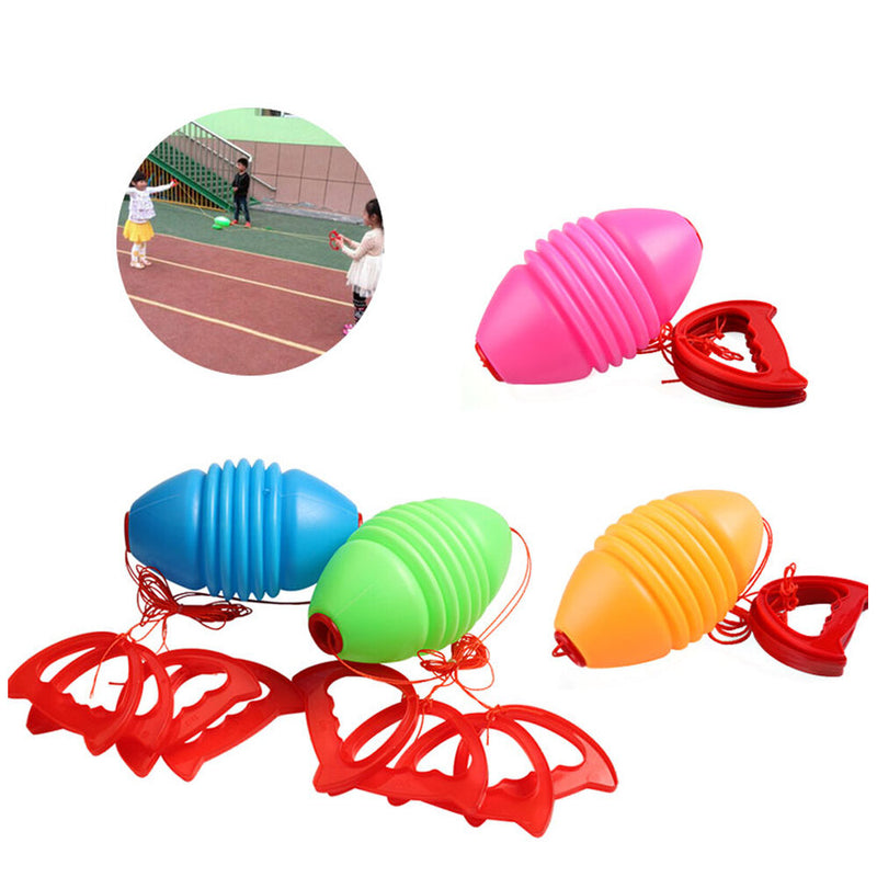 Children's Lara Ball Shuttle Pull Ball Handball Double Cooperation Puller Indoor Outdoor Sports Game Toys