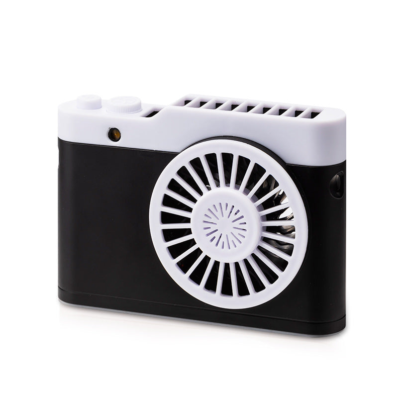 Portable Handed Camera Fan USB Charging Lazy Hanging Neck Mini Fan Ventilador Air Cooler Desktop Outdoor Fans