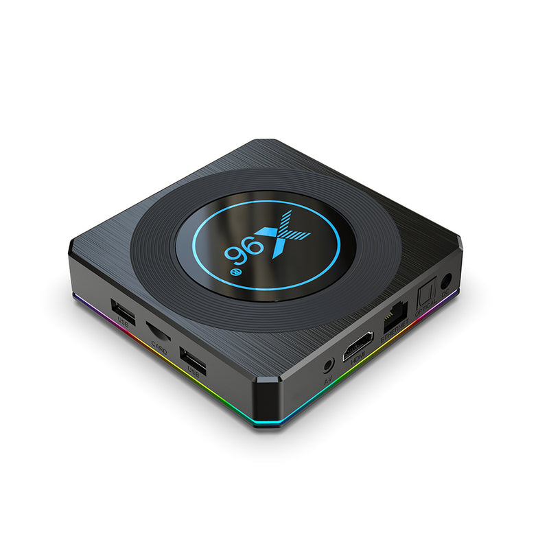 X96 X4 Amlogic S905X4 Quad Core Android 11 4GB RAM 32GB ROM Smart TV BOX 2.5G 5G Dual WIFI Bluetooth 4.1 100M Ethernet 4K HD