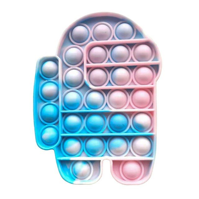 Push Up Bubble Fidget Toys Adult Stress Relief Toy Antistress Soft Squishy Pack Sensory Autism Anti-Stress for Adult Child Toys