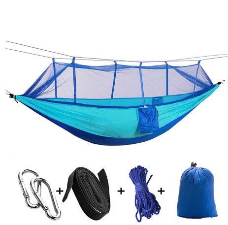 Ultralight Parachute Hammock Hunting Mosquito Net Double Person Sleeping Bed Garden Outdoor Camping Portable Hammock