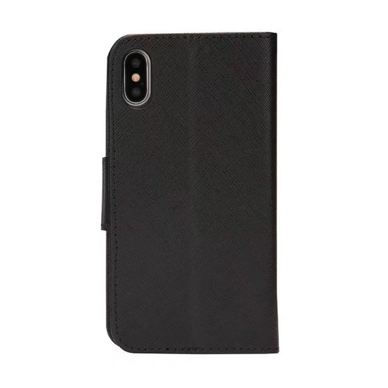 Bussiness Foldable Flip with Card Slot Stand PU Leather Protective Case for iPhone X / XR / XS / XS MAX / 6 / 6S / 6 Plus / 6S Plus / 7 / 8 / 7 Plus / 8 Plus / 5 / 5S / SE