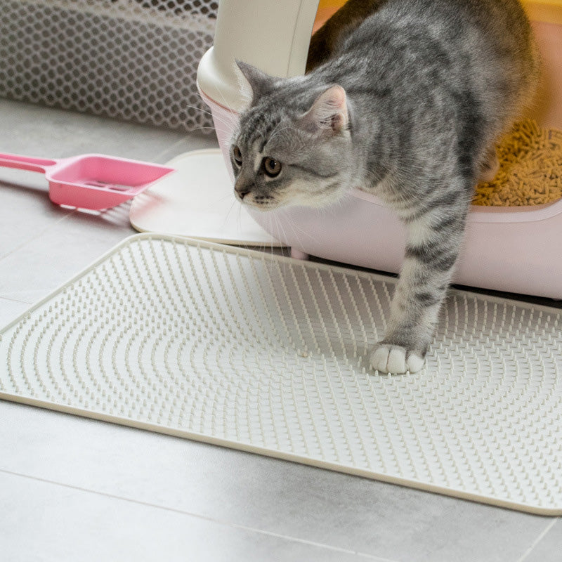 Jordan&Judy Pet Mat Cat Sand Mat Soft Silica Gel Mat Cat Pad Cat Toilet Control Panel Pet Supplies From