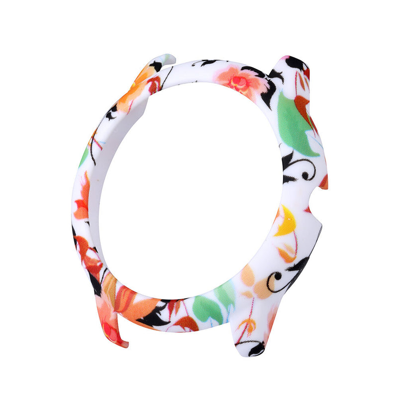 Colorful Pattern Watch Case Watch Cover Case Cover Screen Protector for Haylou Solar LS05