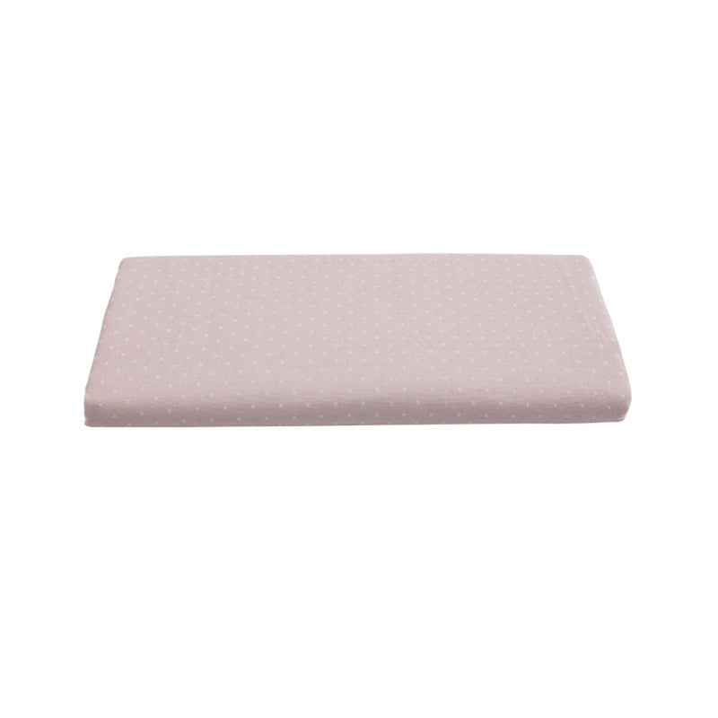 50cmx156cm Eco-friendly Cotton Gauze Fabric Double Layer Sewing Material Fluorescent-free for Diy Making