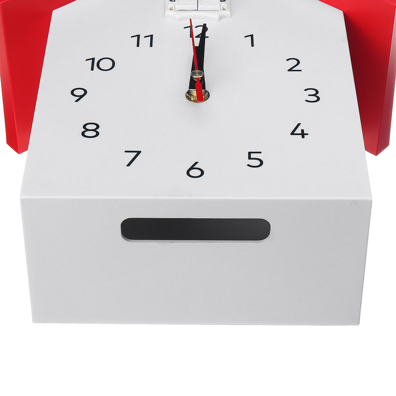 Cuckoo Quartz Wall Clock Modern Bird Home Living Room Hanging Watch Decoration