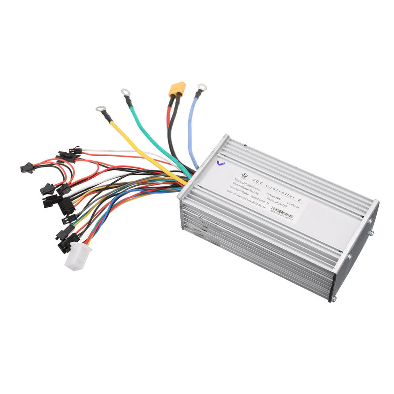 JingBo 60V 45A FOC Sine Wave Electric Scooter Controller For LAOTIE TI30 ES19 ANGWATT T1 ZERO Halo Knight 60V E-Scooter MS668/TF100 5 Pin Display