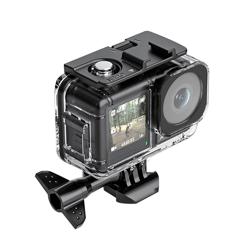 Waterproof Case Underwater 40 Meters Diving Protective Case for DJI  Action 3 Camera