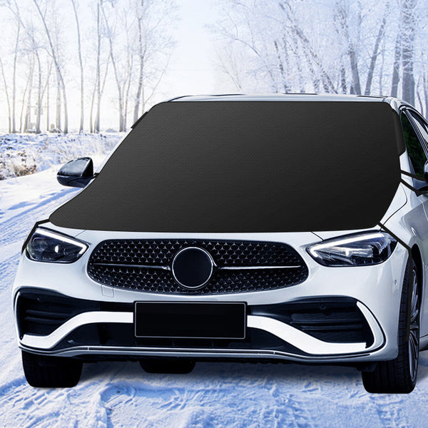 Car Windshield Cover Sunshade Visor Frost Freeze Snow Cover Protection Snow Shield Front Windshield Cover Sun Visor Anti-Frost Anti-Freeze