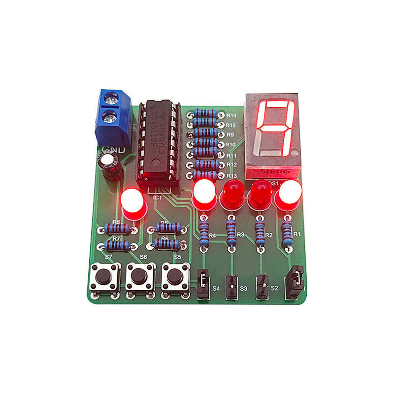 DC4-12V Seven-segment Decoding Display Module