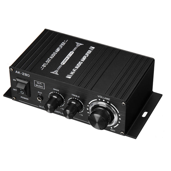 AUTSOME 12V  40Wx2 Power Amplifier 2.0 Channel  90DB Car Small Power Amplifier