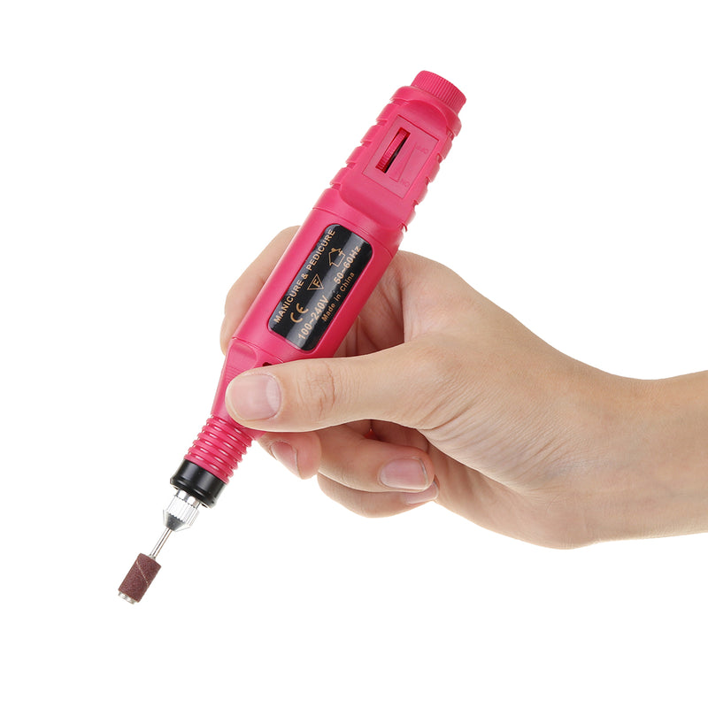 55W 15LED UV Lamp USB UV LED Nail Lamp Set 20000RPM Nail Grinder Drill Grinding Polishing Machine Manicure File Tools