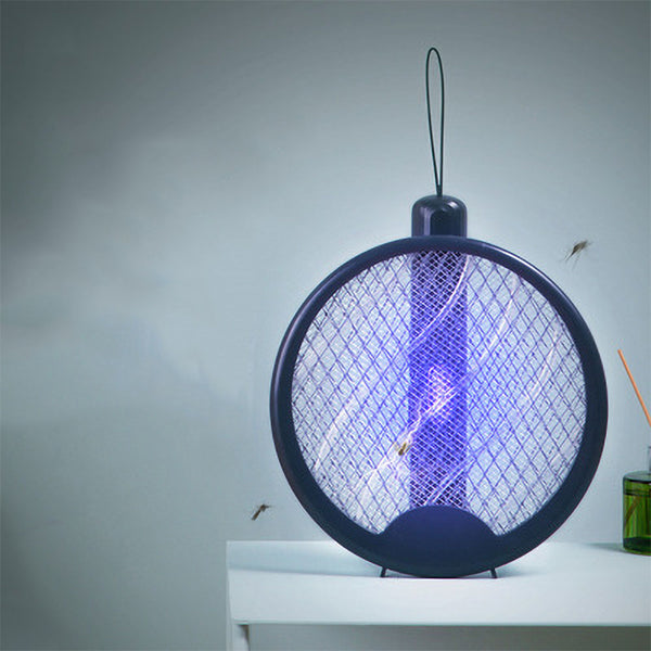JORDAN&JUDY Mosquito Swatter Rotatable Foldable Mosquito Killing Lamp Five-Layer Protective Net USB Rechargeable Anti Insects Zapper