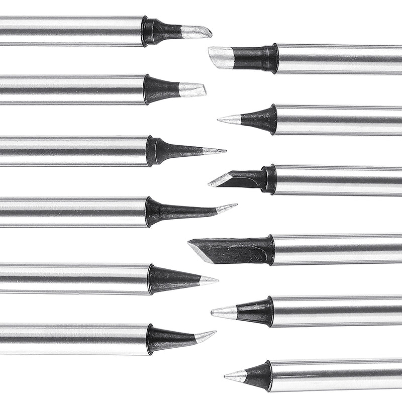 Replacement Tips for the TS Digital LCD Soldering Iron - Upgrade Black For