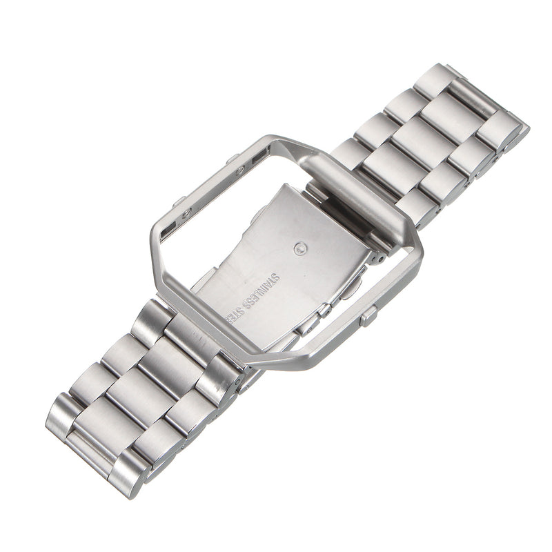 Bakeey Steel Metal Frame Watch Case Cover Frame Watch Band For Fitbit Blaze Watch