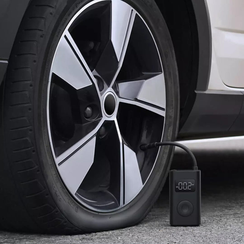 XIAOMI Mijia 1S 150PSI Electric Tire Air Pump Inflator Digital Pressure Monitoring Sensor with LED Light 5 Modes for Car Football