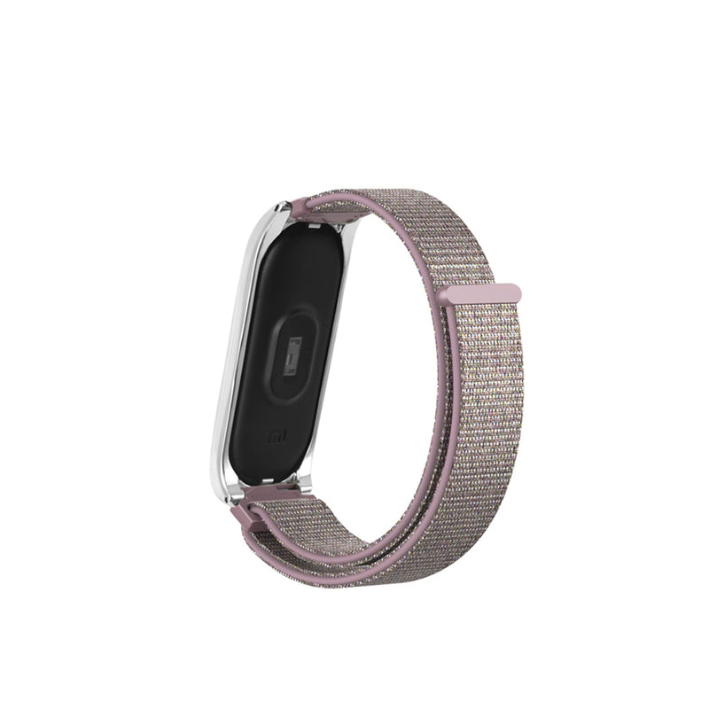 Bakeey Buckle Type Loop Nylon Watch Band Watch Strap for Xiaomi Miband 5 Miband 5 NFC Non-original