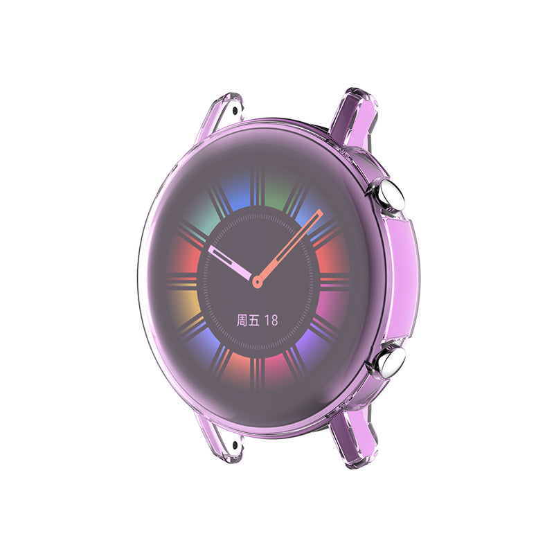 Bakeey Full Screen Cover Multi-color Transparent Watch Screen Protector Watch Cover for Huawei Watch GT2 42mm Smart Watch
