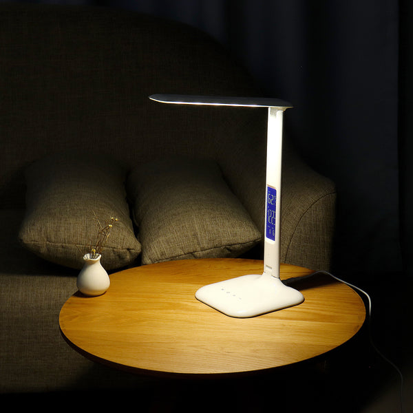14 LED Desk Lamp USB Port Folding Reading Lamp Dimmer Touch Control Light