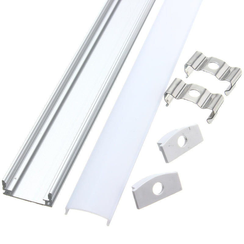30CM Aluminum Channel Holder For LED Rigid Strip Light Bar Under Cabinet Lamp