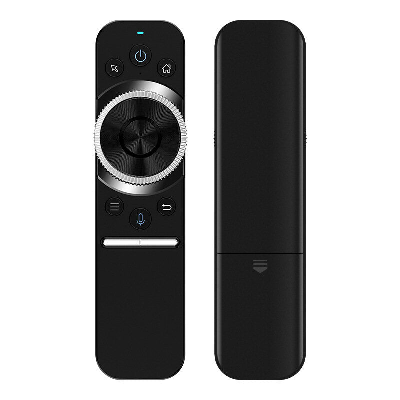 Wechip W1S 2.4G Wireless Voice Air Mouse Built-in Six Axis Inertial Sensor Infrared Learning 10M Remote Control Independent Voice Key Set Top Box Remote Controller