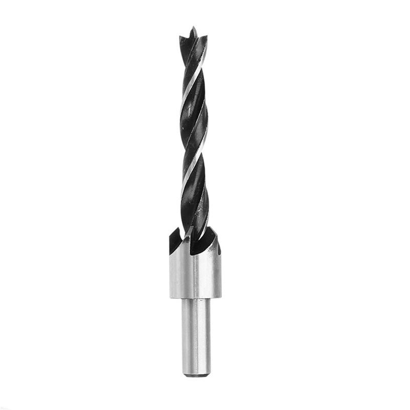 Drillpro 7pcs HSS 5 Flute Countersink Drill Bit Set Reamer Woodworking 3-10mm Chamfer Drill Bits