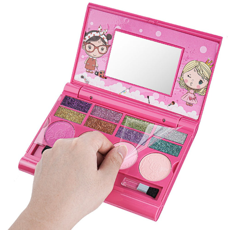 Pickwoo Pretend Play Makeup for Girl, Princess Dress-up Makeup Kit for Kids Holiday and Birthday Gifts