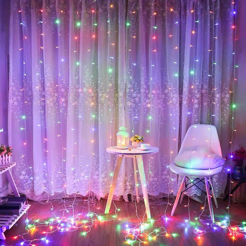 3x10M 1000LED Curtain String Light Waterproof Fairy Light Christmas Wedding Festival Decor AU Plug 220V