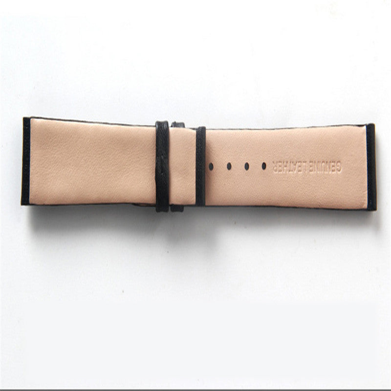 Leather first layer leather strap watches and women model The new fashion rivet strap buckle band fi
