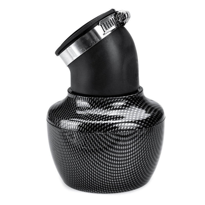 28-48mm 45 Angled Neck Motorcycle Air Intake Filter Universal