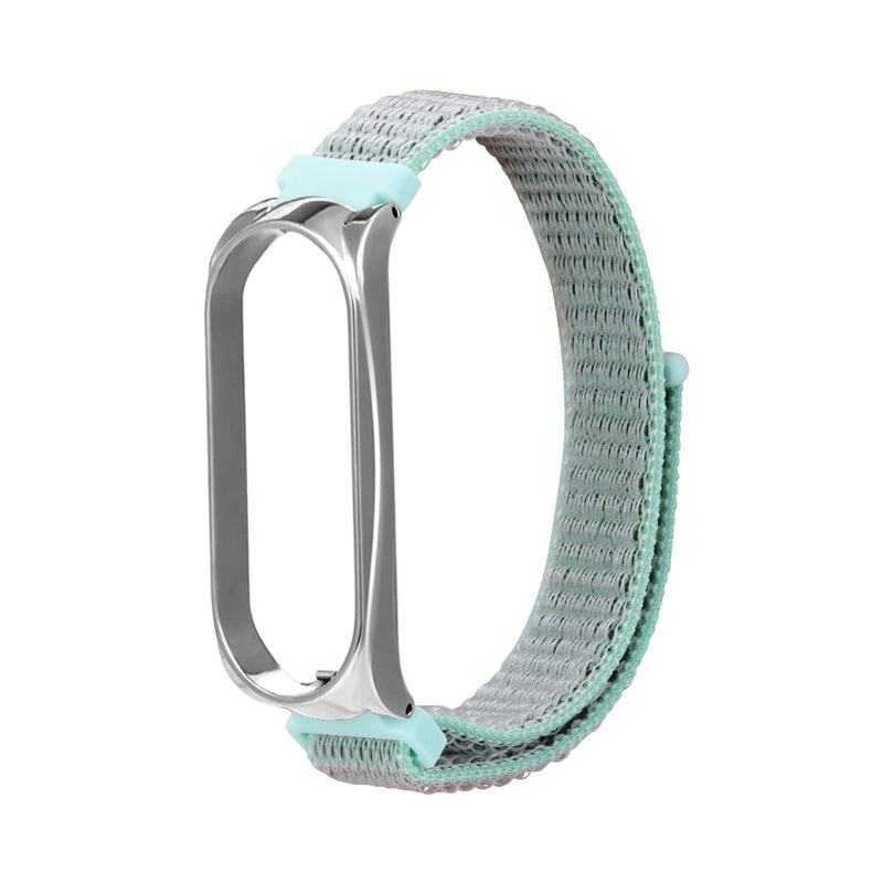 Bakeey Buckle Type Loop Nylon Watch Band Watch Strap for Xiaomi Miband 5 Miband 5 NFC Non-original