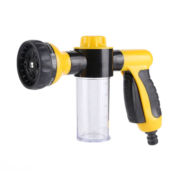 8 In1 Portable Auto Foam Lance Water Gun High Pressure Nozzle Car Washer Sprayer Cleaning Tool