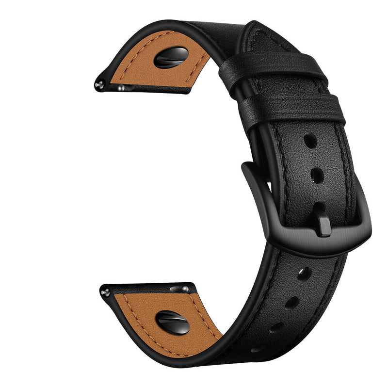 Bakeey 22mm First Layer Leather Replacement Strap Smart Watch Band For Samsung Galaxy Watch 46MM