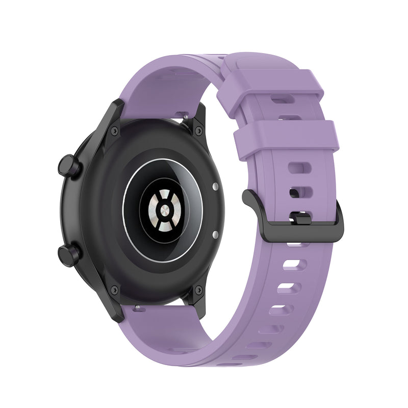 Bakeey 20/22mm Pure Color Sweatproof Soft Silicone Watch Band Strap Replacement for Garmin Vivowatch