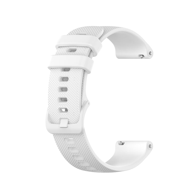 20mm Width Soft Silicone Watch Band Watch Strap Replacement for Garmin Venu SQ BW-HL1 HL2 Haylou LS02 Zeblaze GTS