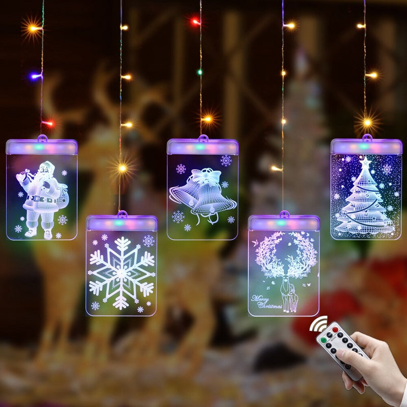 12M 100LED 8 Modes String Light USB Holiday Christmas Lights Decorative Lamp for Home Indoor Party Wedding Garland Christmas Decorations Clearance Christmas Lights
