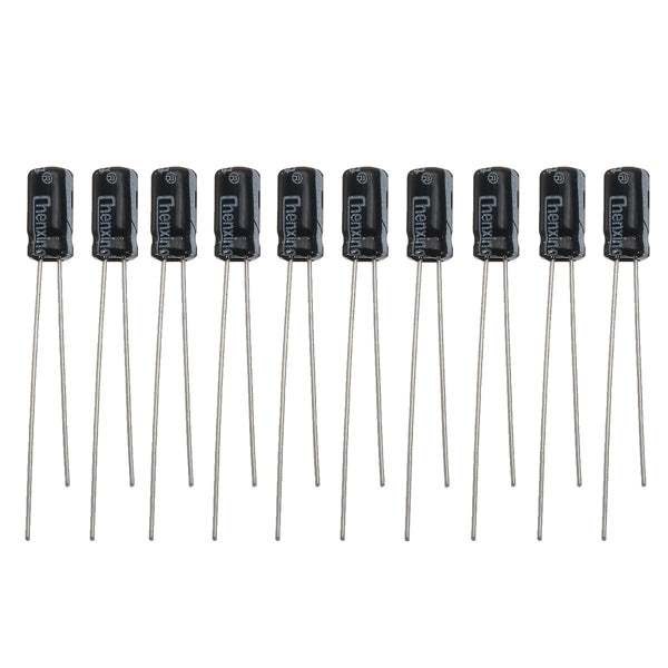 0.22UF-470UF 16V 50V 120pcs 12 Values Commonly Used Electrolytic Capacitors Meet Lead Free Standard